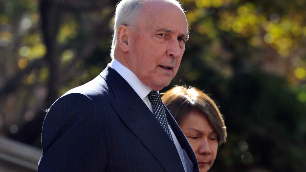 Former prime minister Paul Keating