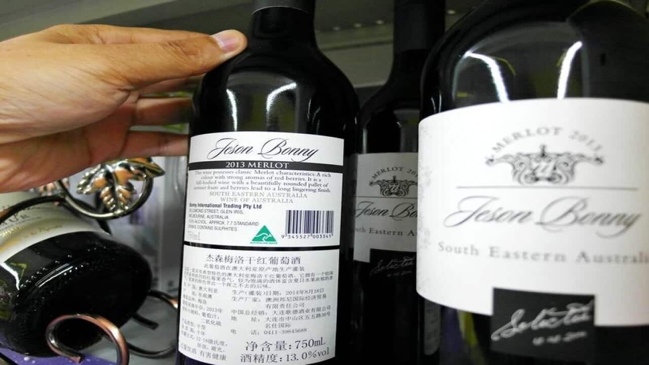 Australian wine in China