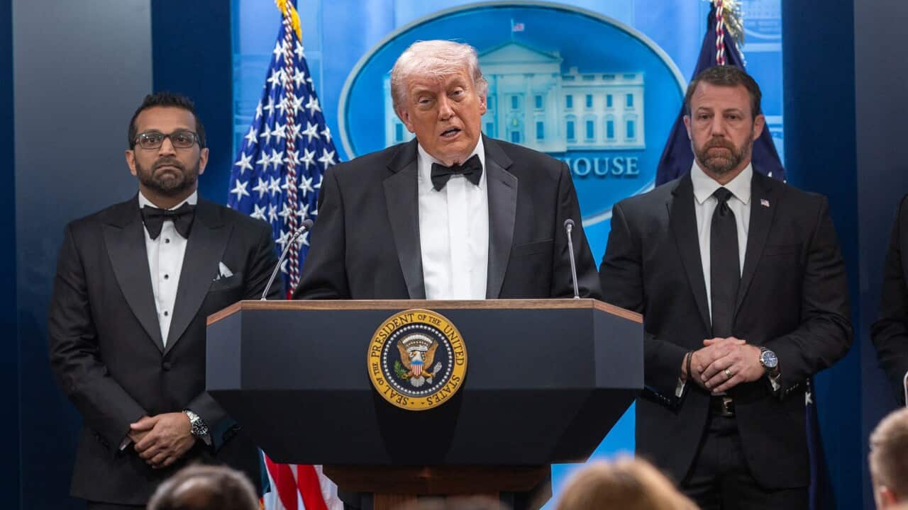 US White House Press Conference After Shots Fired at 2026 White House Correspondents' Association Dinner - Washington DC
