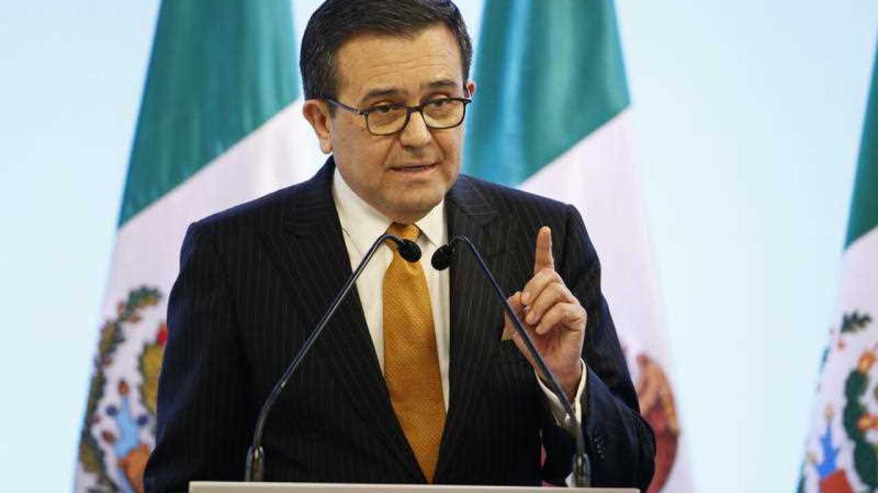 Mexico's Secretary of Economy Ildefonso Guajardo.