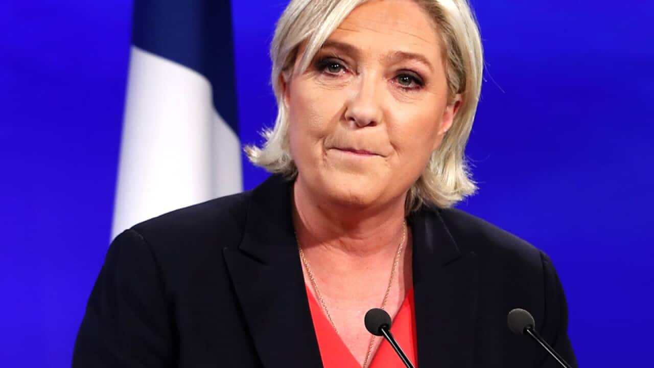 French far-right candidate Marine Le Pen