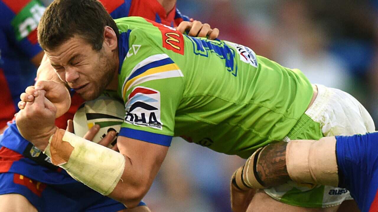 Former Canberra Raiders forward Shaun Fensom