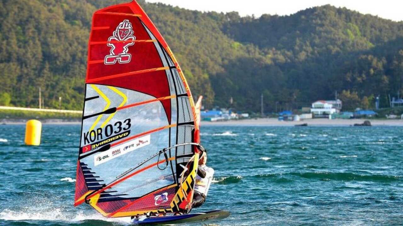 Korean windsufer Kwon Ohhan
