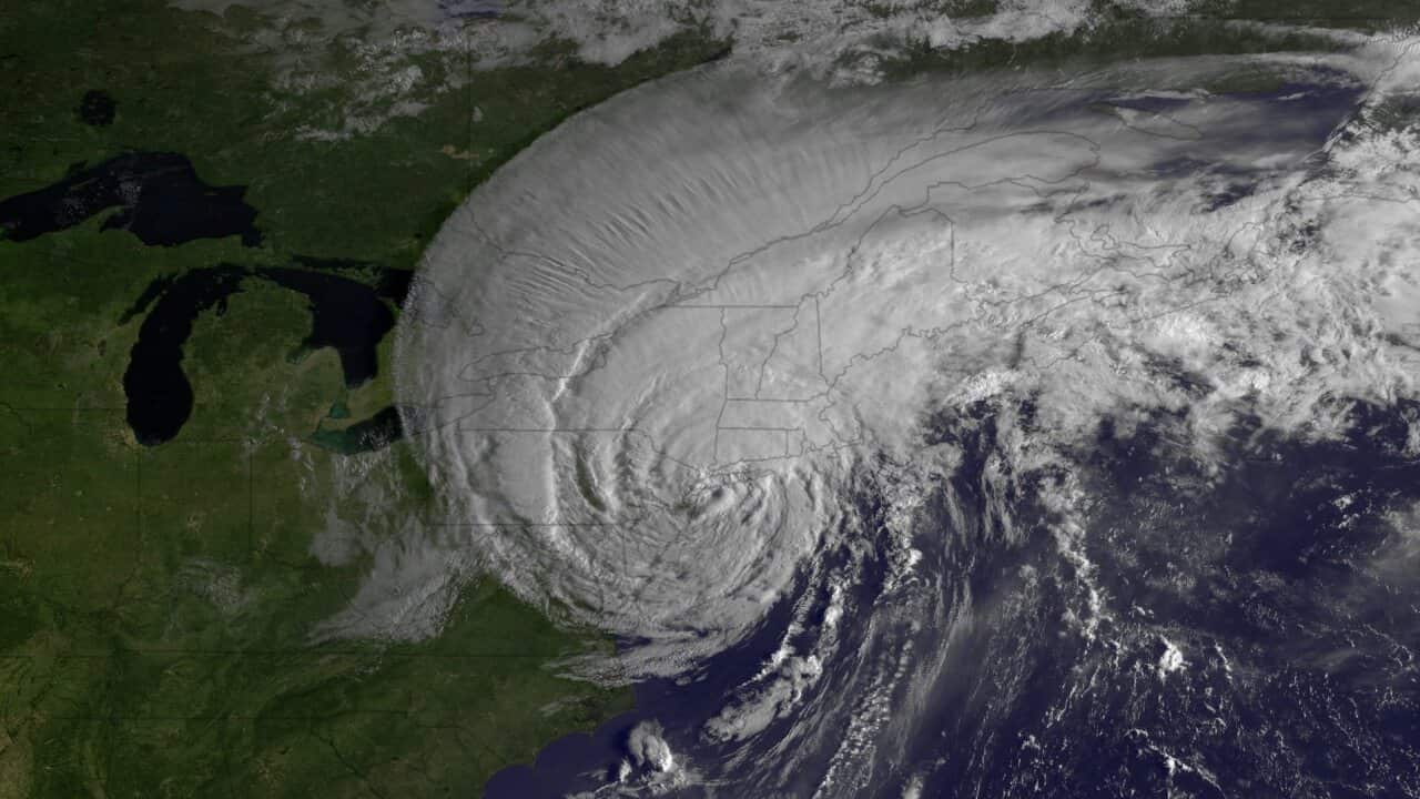 Hurricane Irene approaches the north-east US coast in 2011- AAP-1.jpg