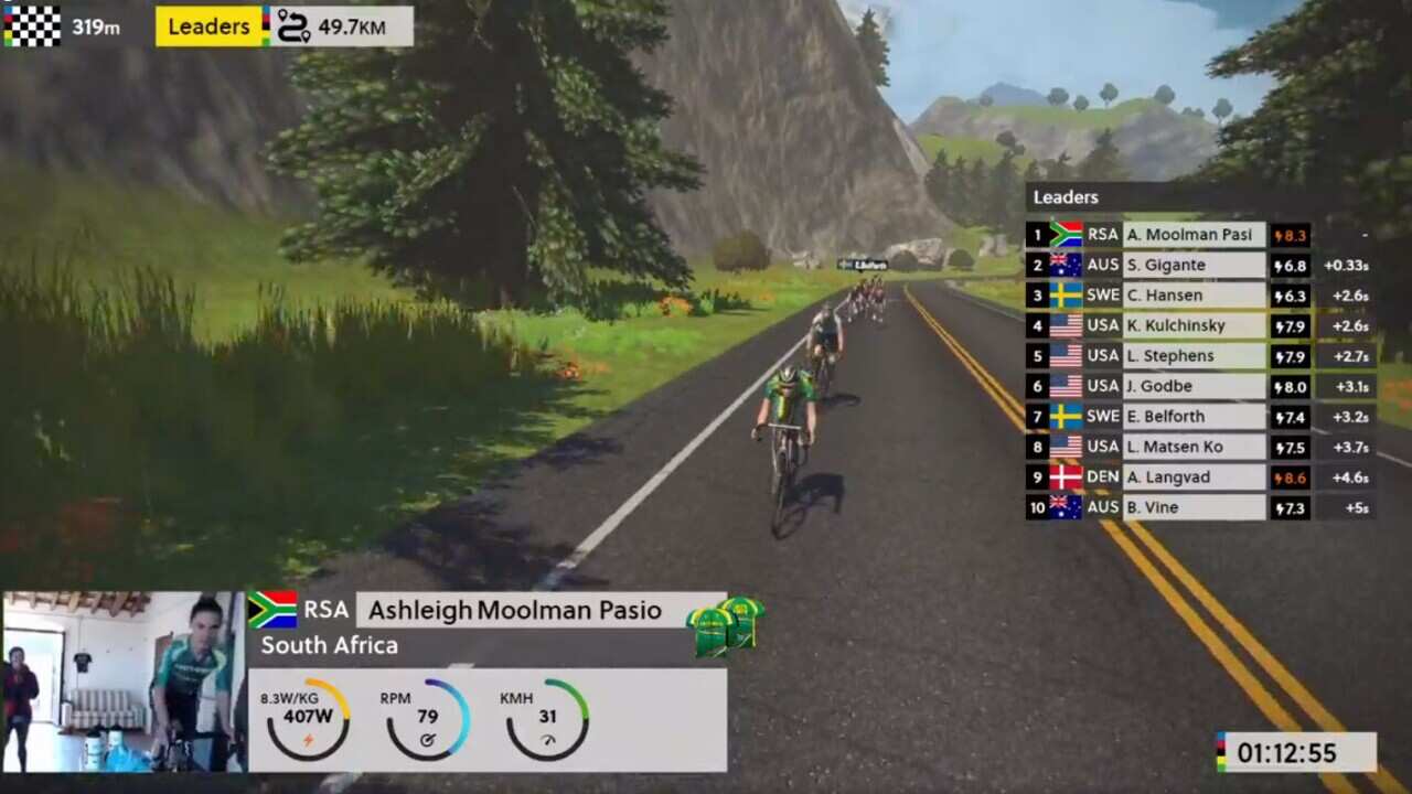 Ashleigh Moolman-Pasio, esports world championships