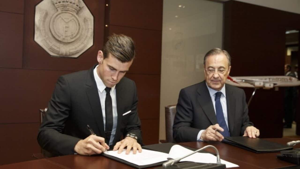 Gareth Bale unveiled at Real Madrid