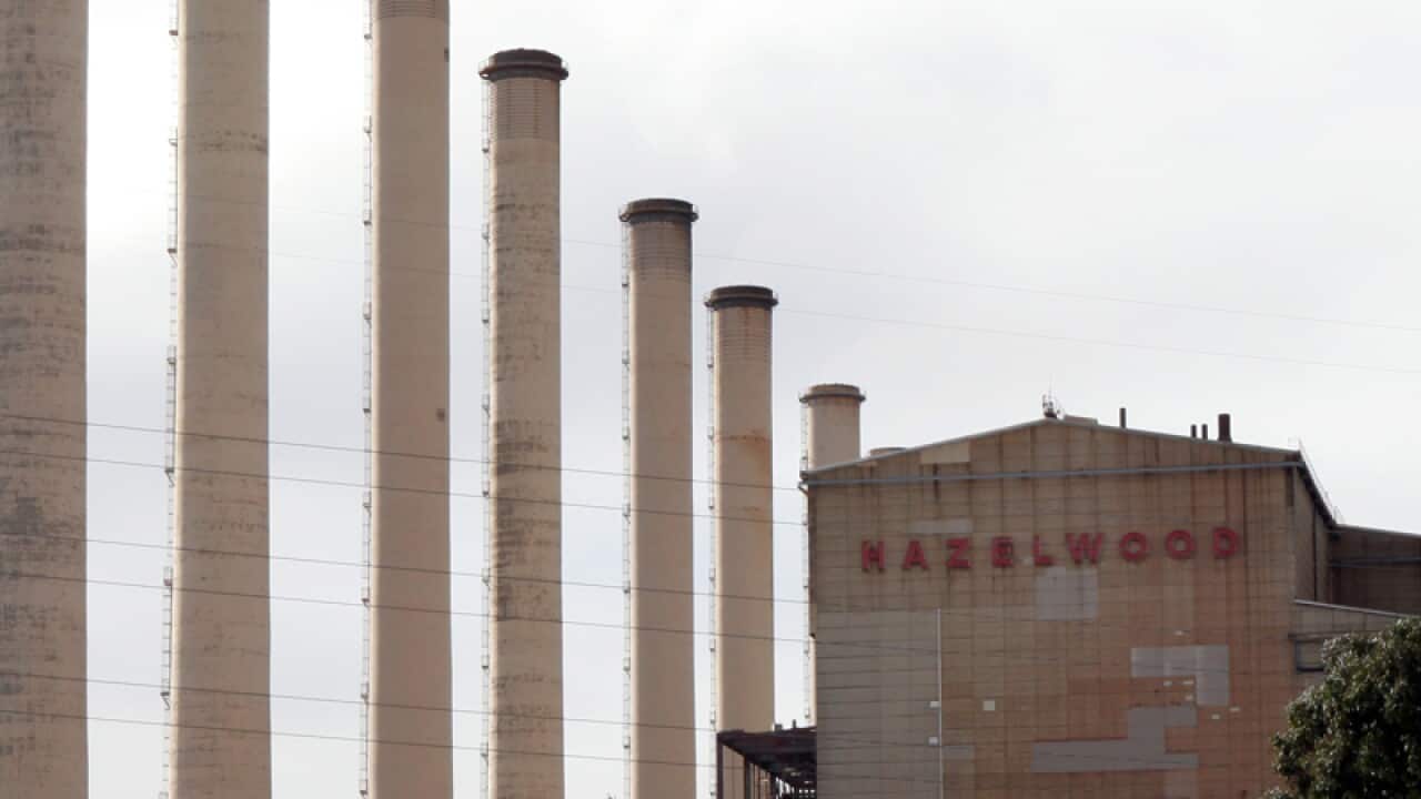 The Hazelwood power station in the Latrobe Valley