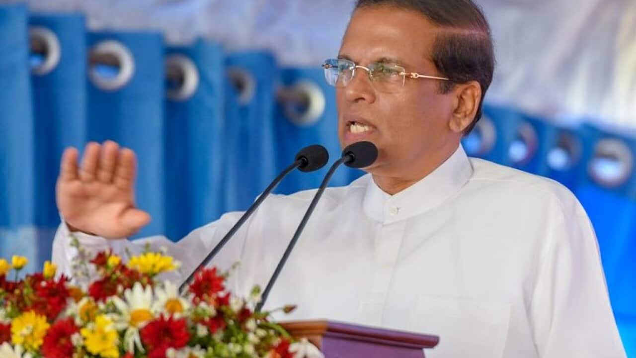 President of Sri Lanka Maithripala Sirisena