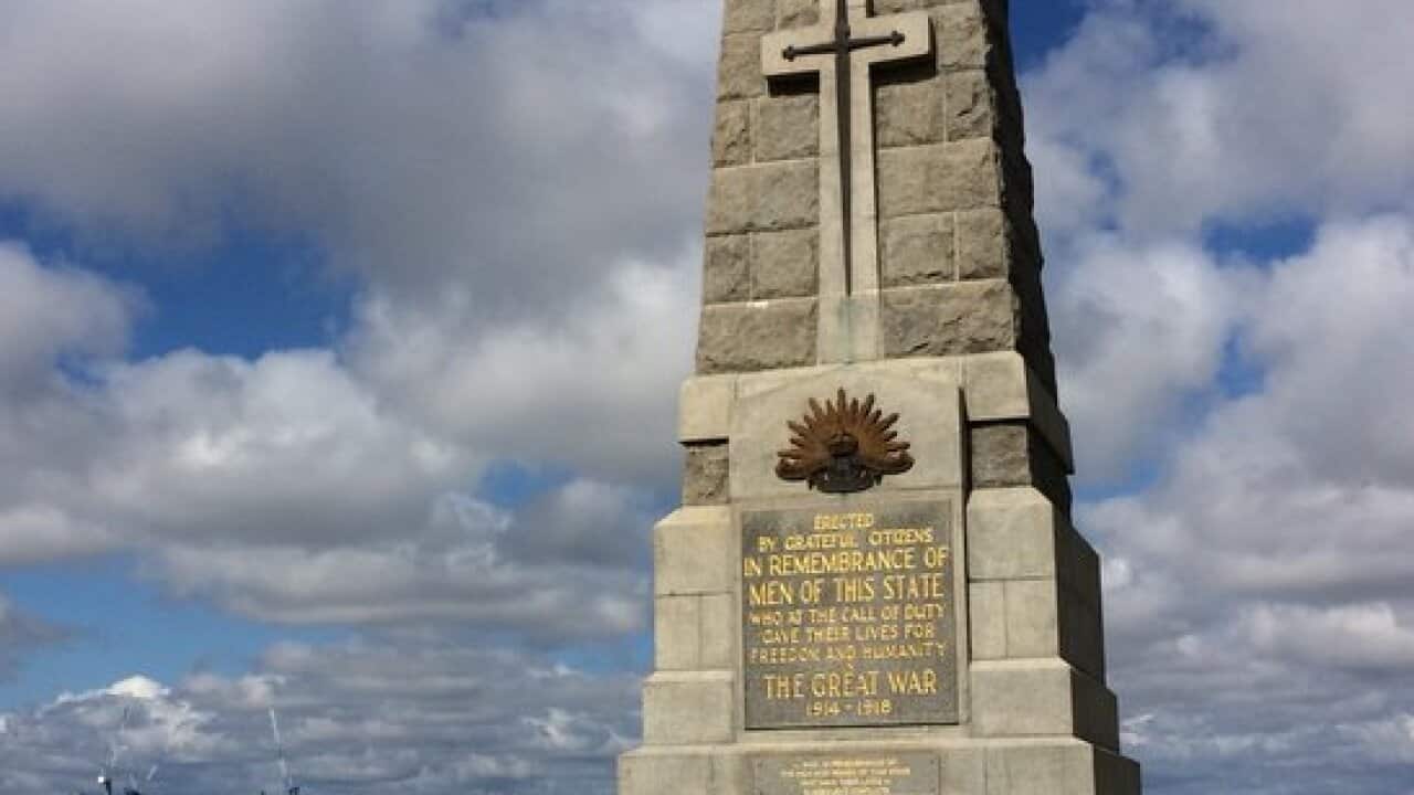 Obelisk at the Kings Park War Memorial, Perth, Australia