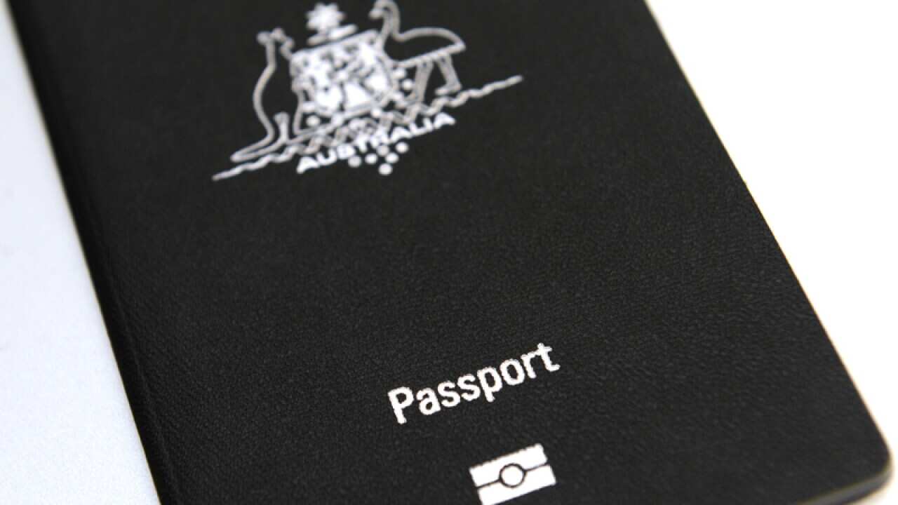 An Australian passport