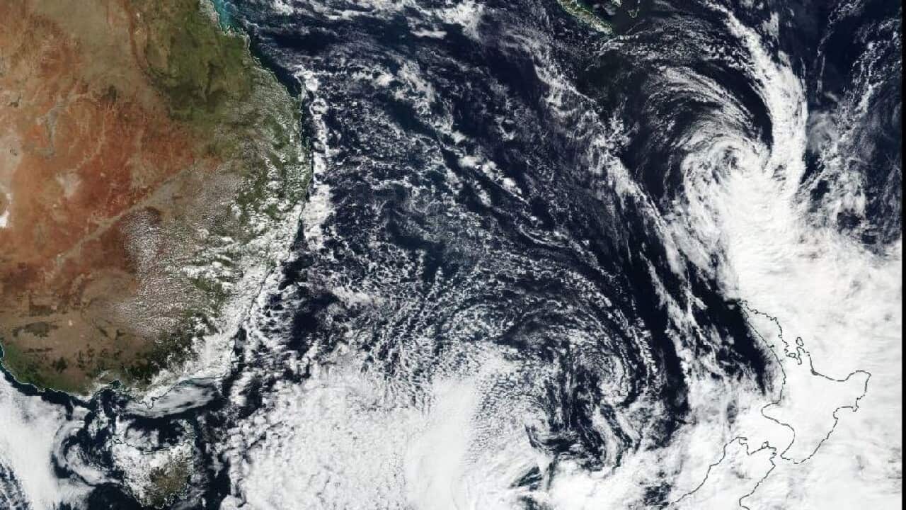 Ex-Cyclone Cook approaching New Zealand