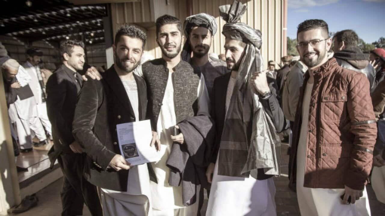 Pashtuns at Eid celebration