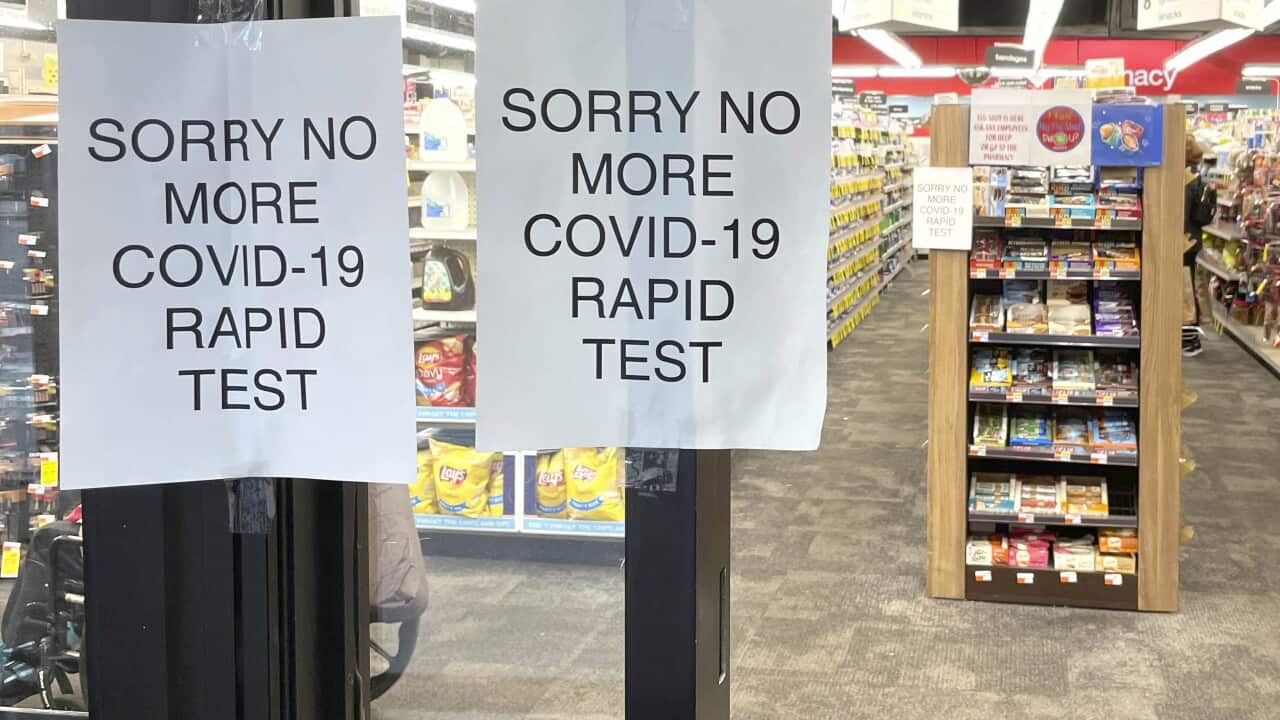 Photo by: STRF/STAR MAX/IPx 2022 1/2/22 Atmosphere during the Omicron Pandemic in New York City. The city is struggling to keep up with testing as the pandemic spreads rapidly throughout the tri-state area.