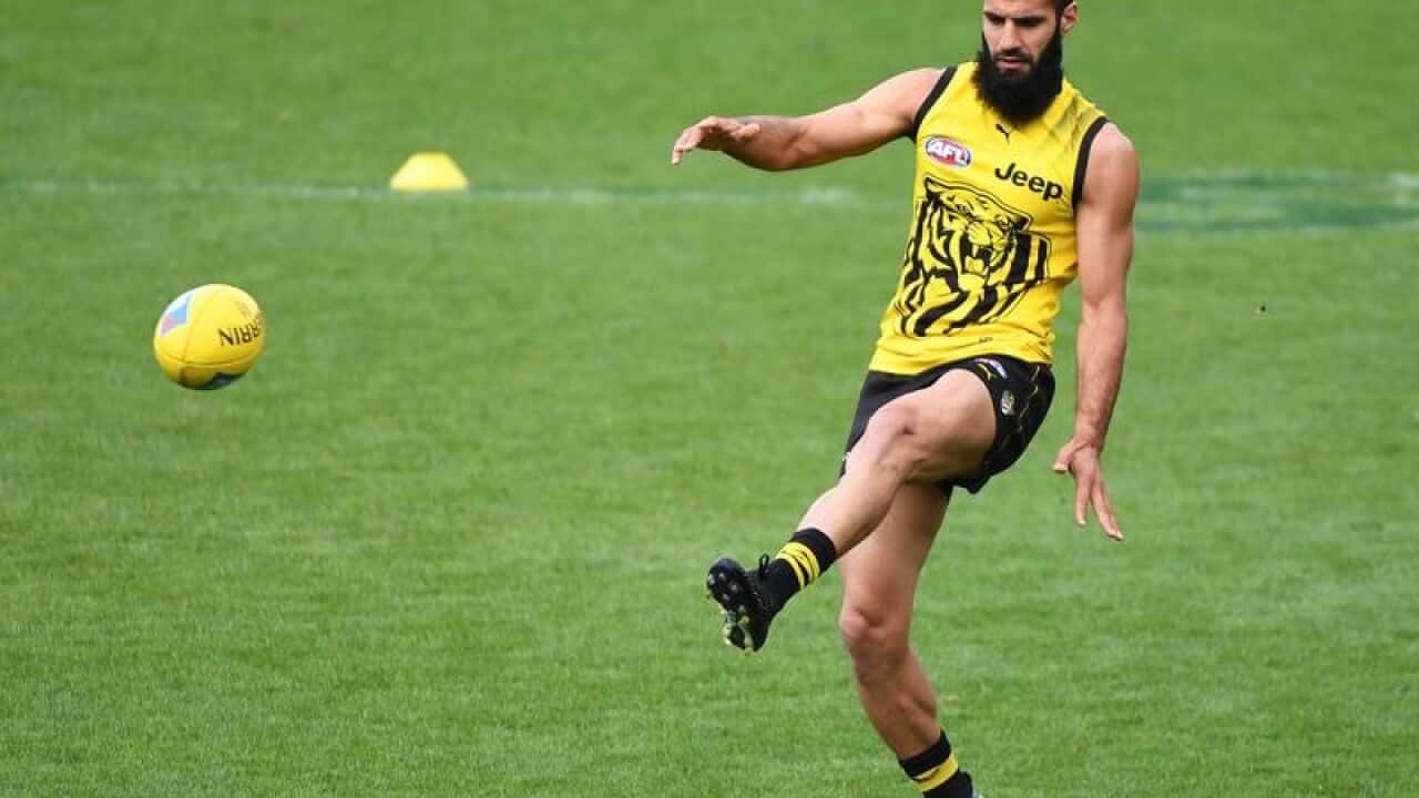 Richmond Tigers defender Bachar Houli