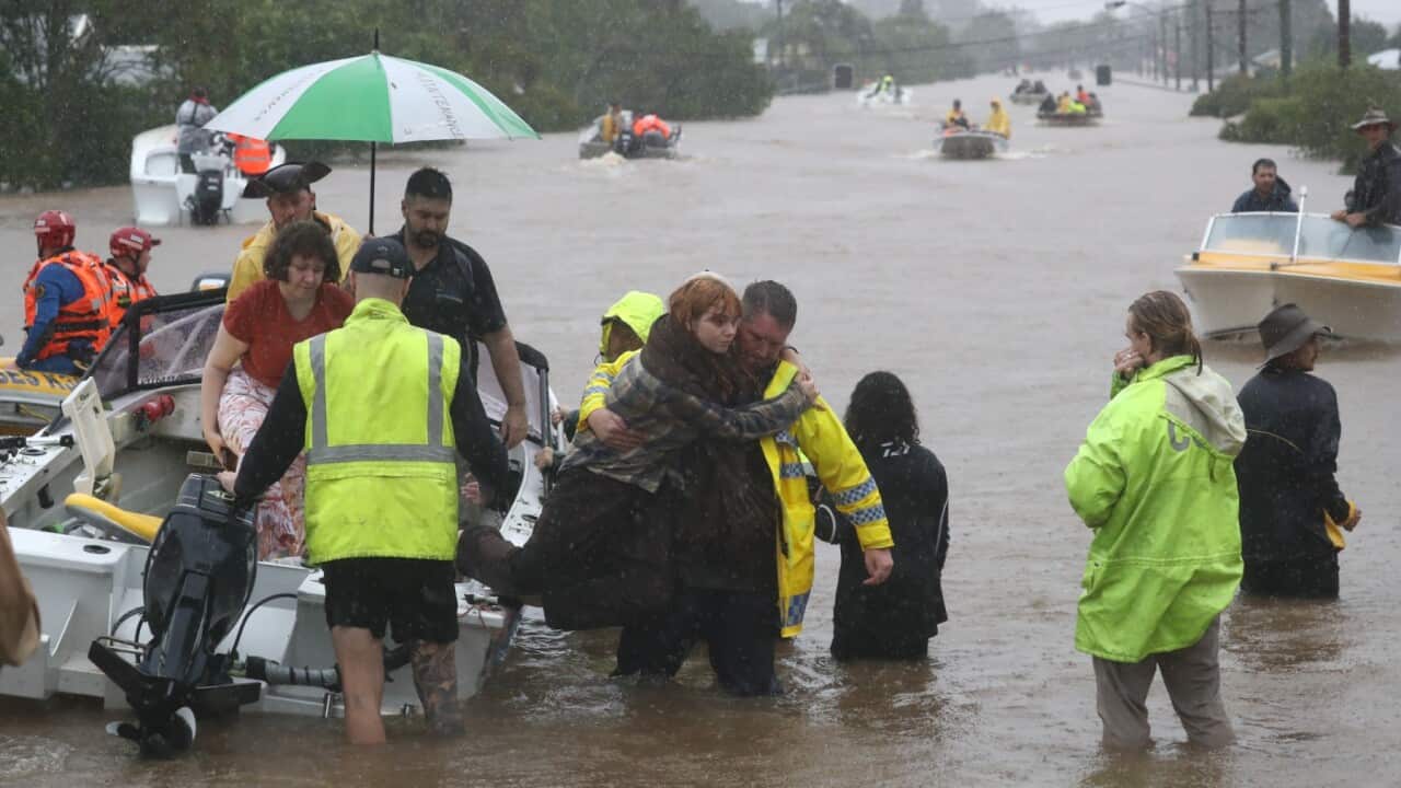 Flooding occurs in the town of Lismore, northeastern New South Wales, Monday, February 28, 2022