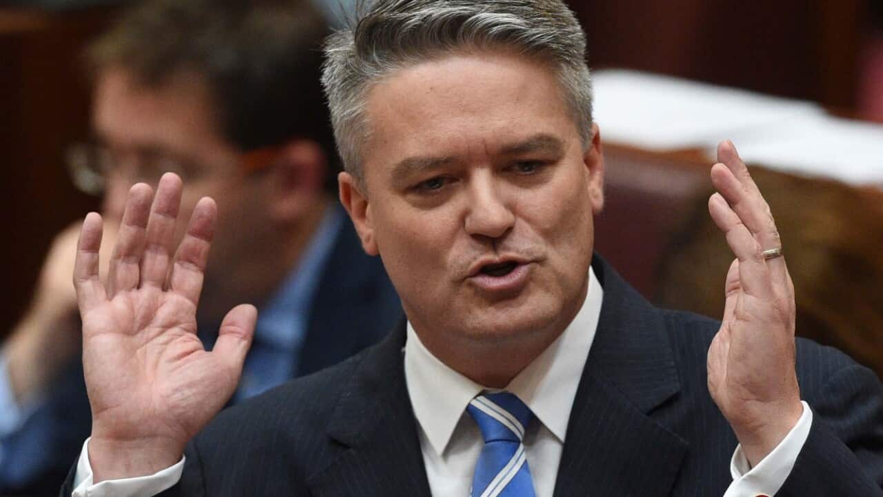 File image of Minister for Finance Mathias Cormann