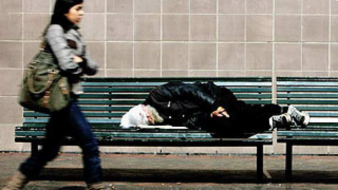 homeless