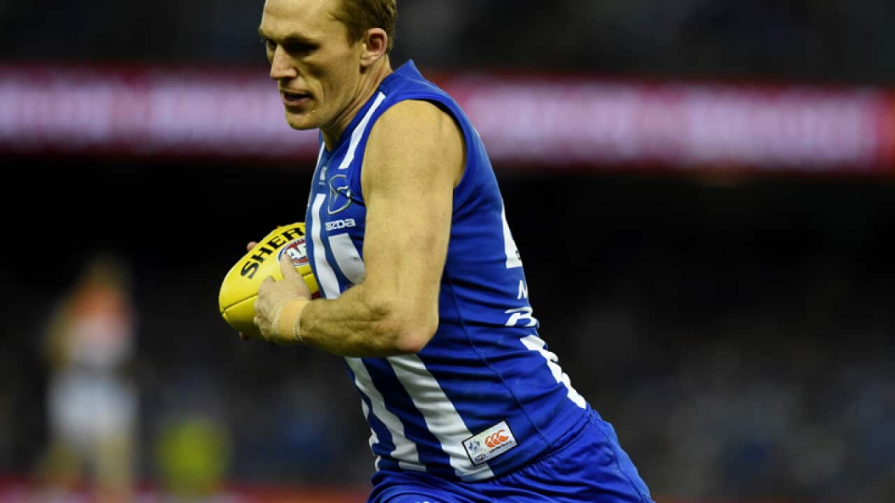 Drew Petrie of the Kangaroos