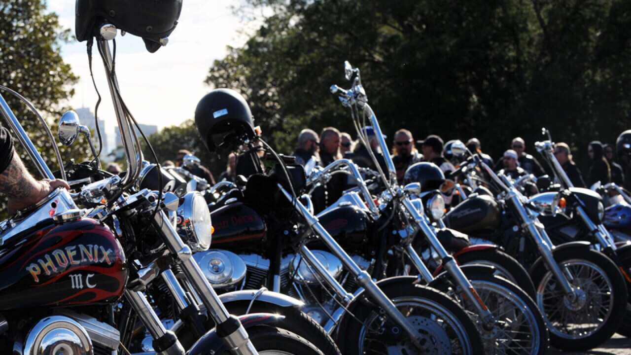 Members of outlaw motorcycle gangs