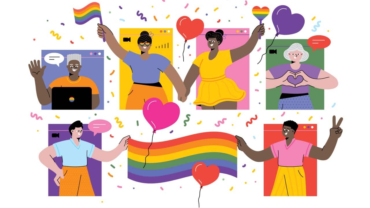 Celebrating Pride online