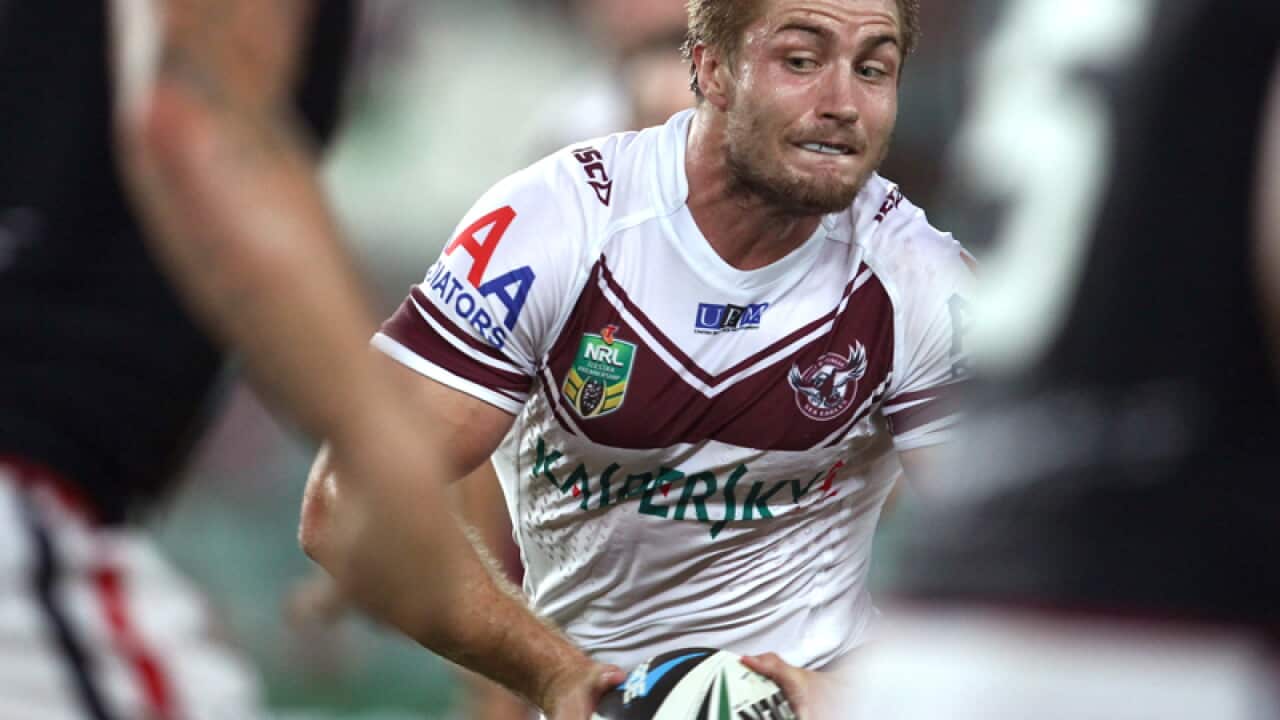Kieran Foran of the Warriors