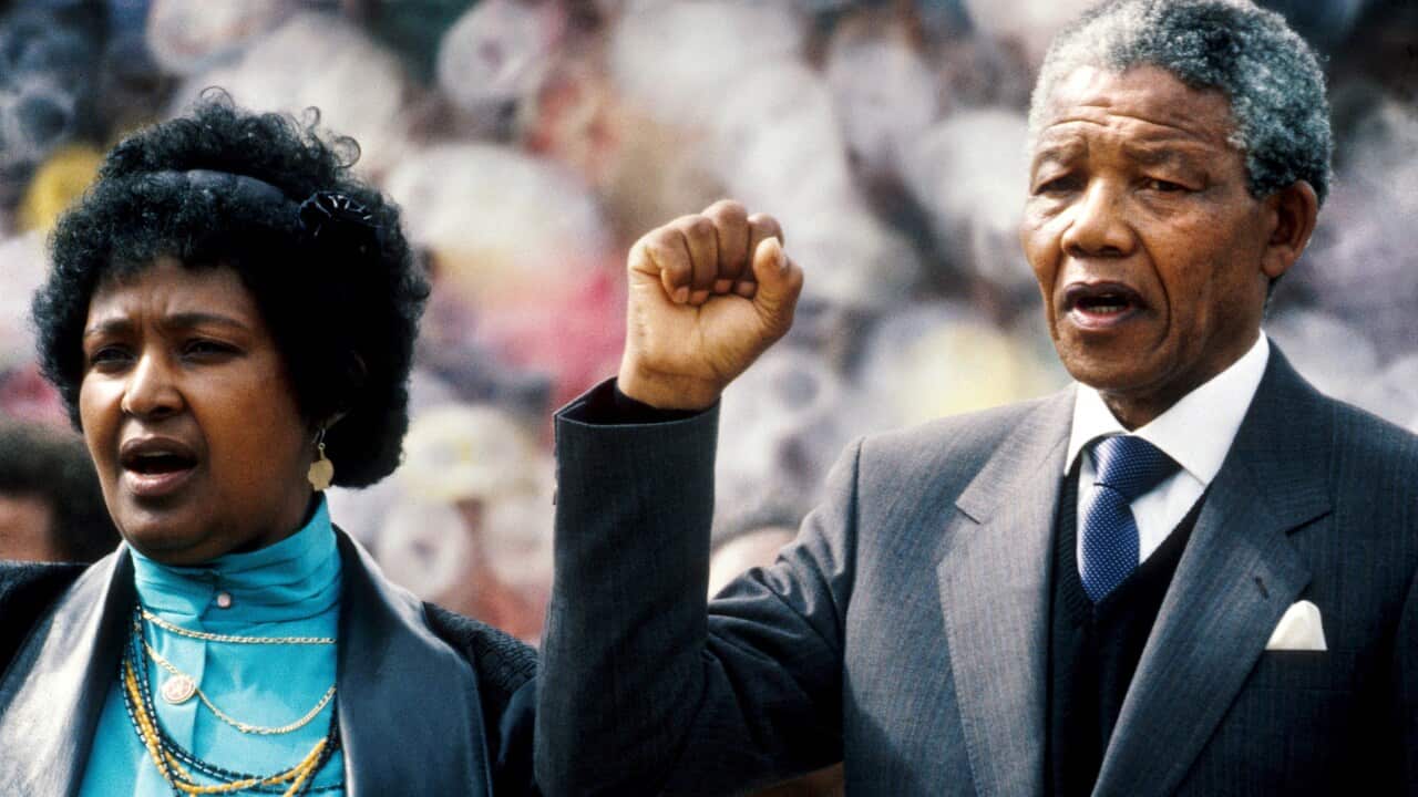 (FILE) SOUTH AFRICA PEOPLE WINNIE MANDELA DEATH