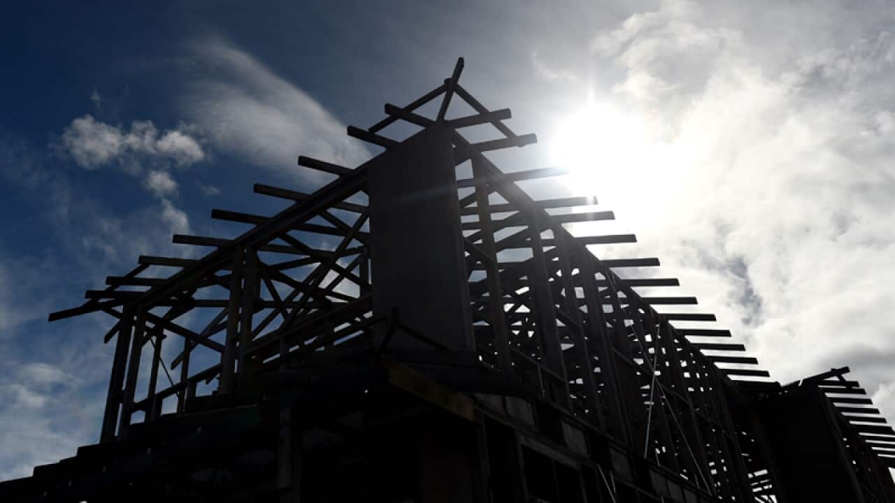 A property under construction