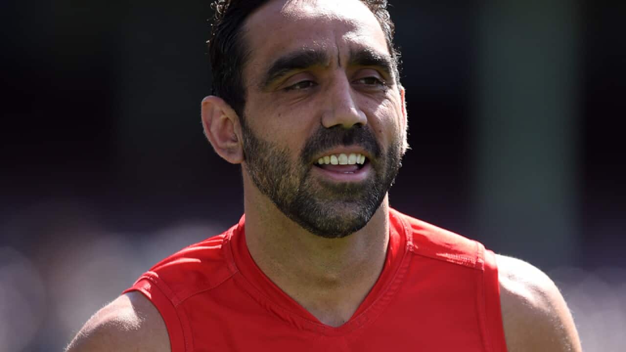 Sydney Swans player Adam Goodes