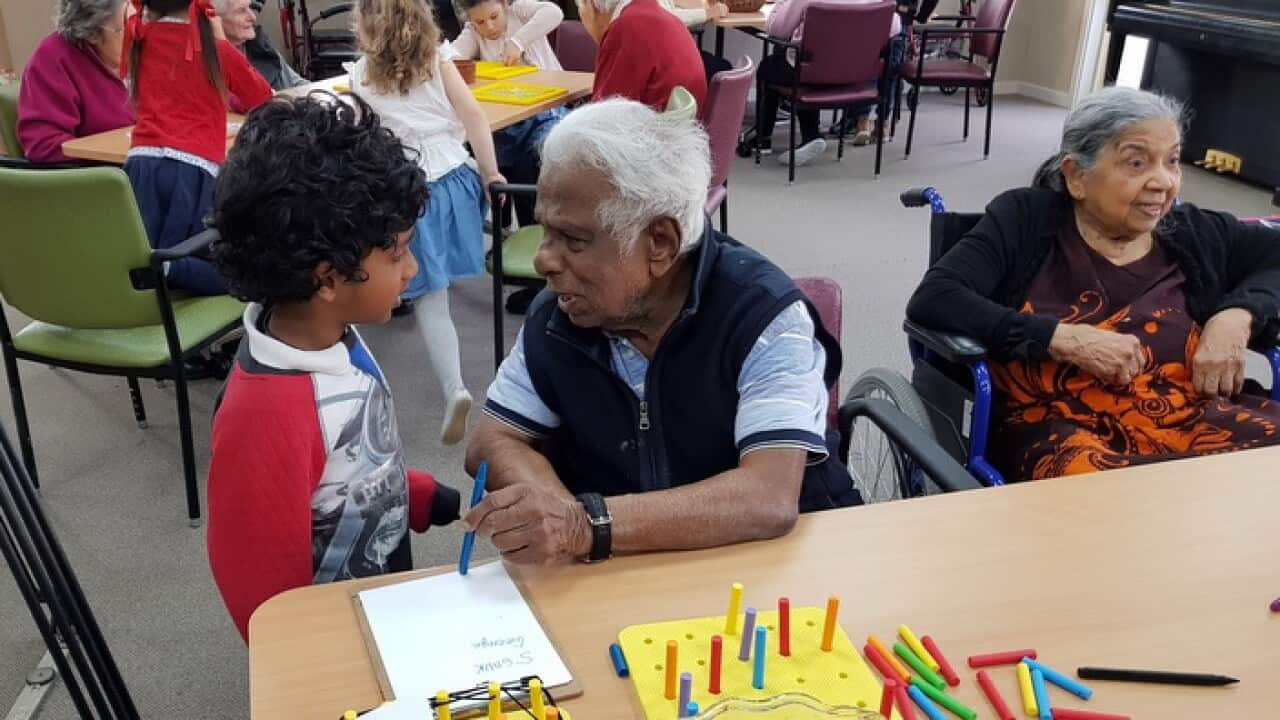 The young and the elderly tend to be among the most vulnerable segments in any community. But now, an early-childhood program in Melbourne is bringing the two generations together, with encouraging results.