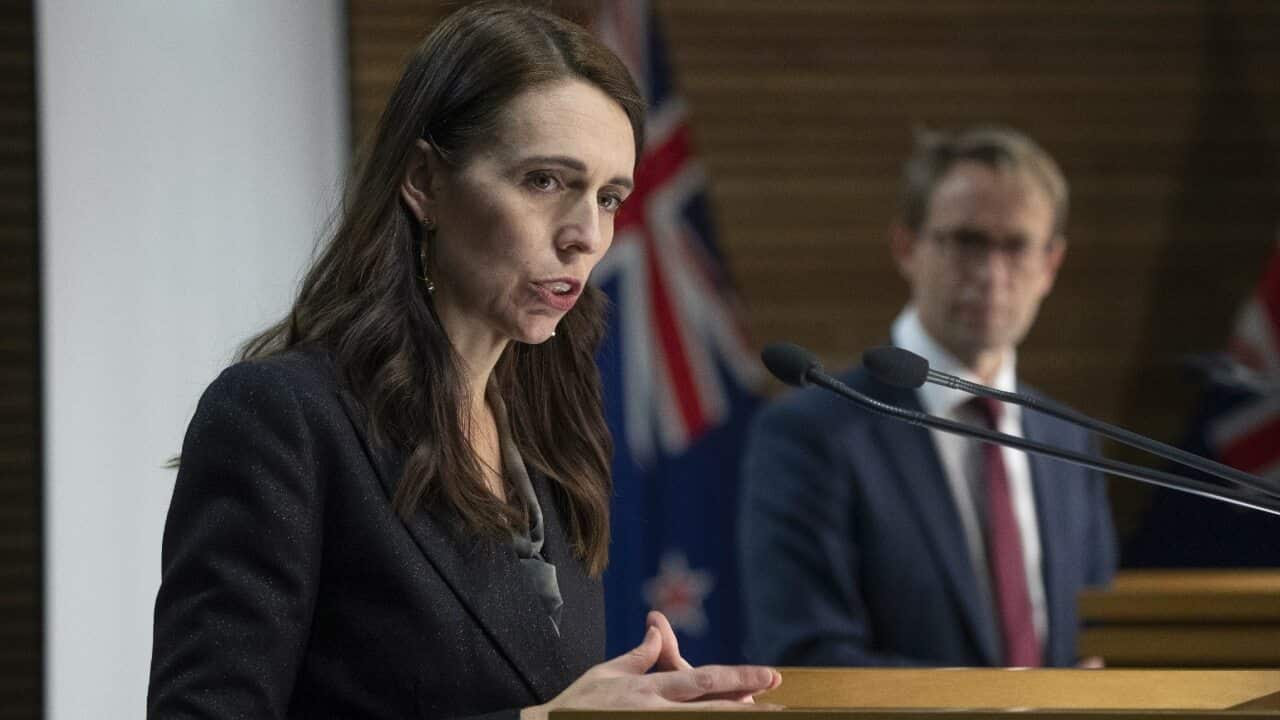 New Zealand Prime Minister Jacinda Ardern.