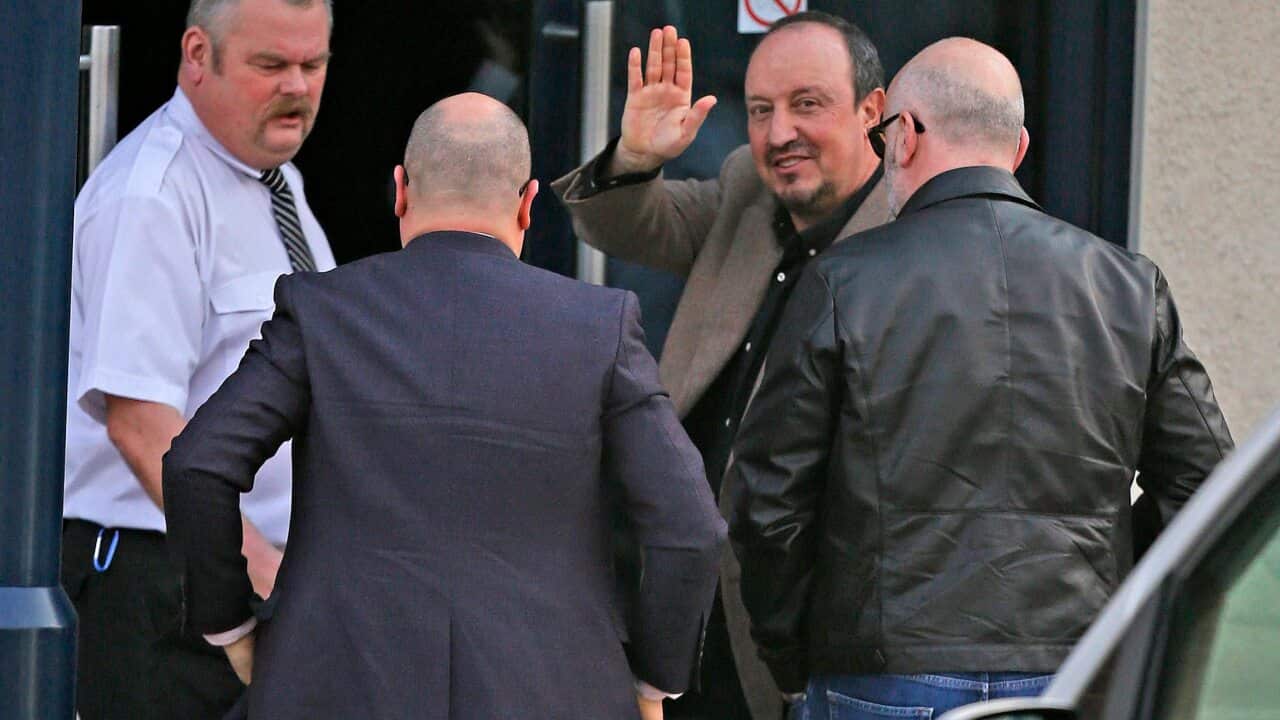 Newcastle United Alan Shearer Rafael Benitez