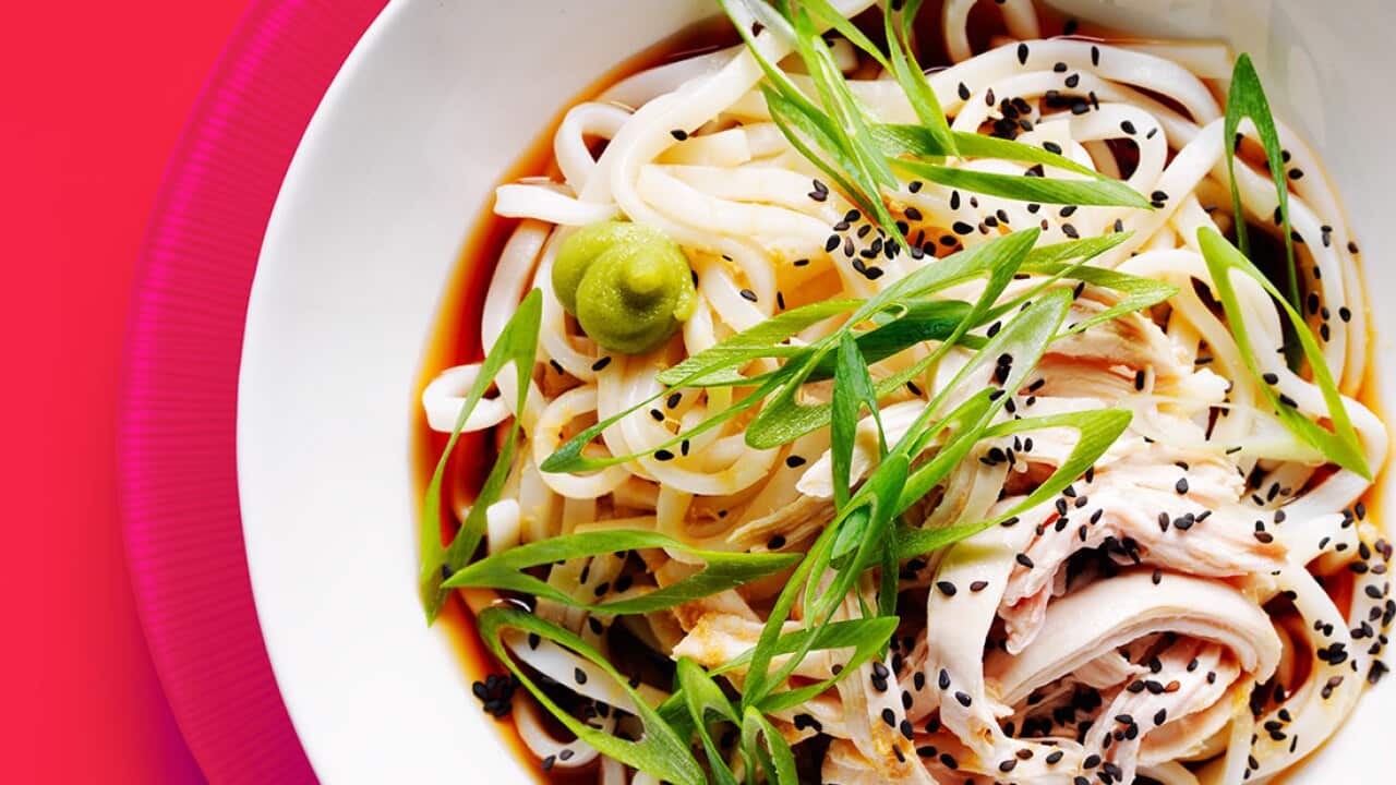 Sesame noodles (ma jiang mian)