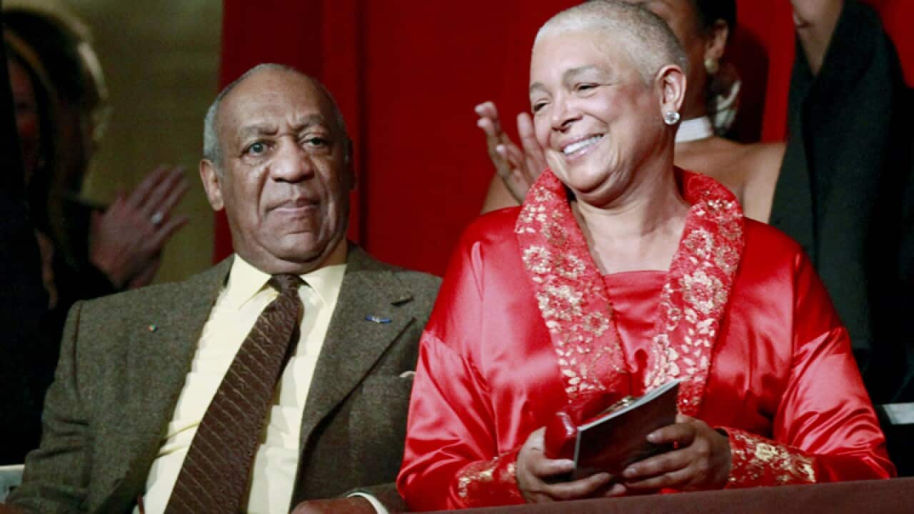 Bill Cosby, left, and his wife Camille