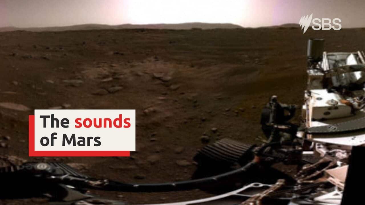 NASA's Perseverance rover captures sound from Mars
