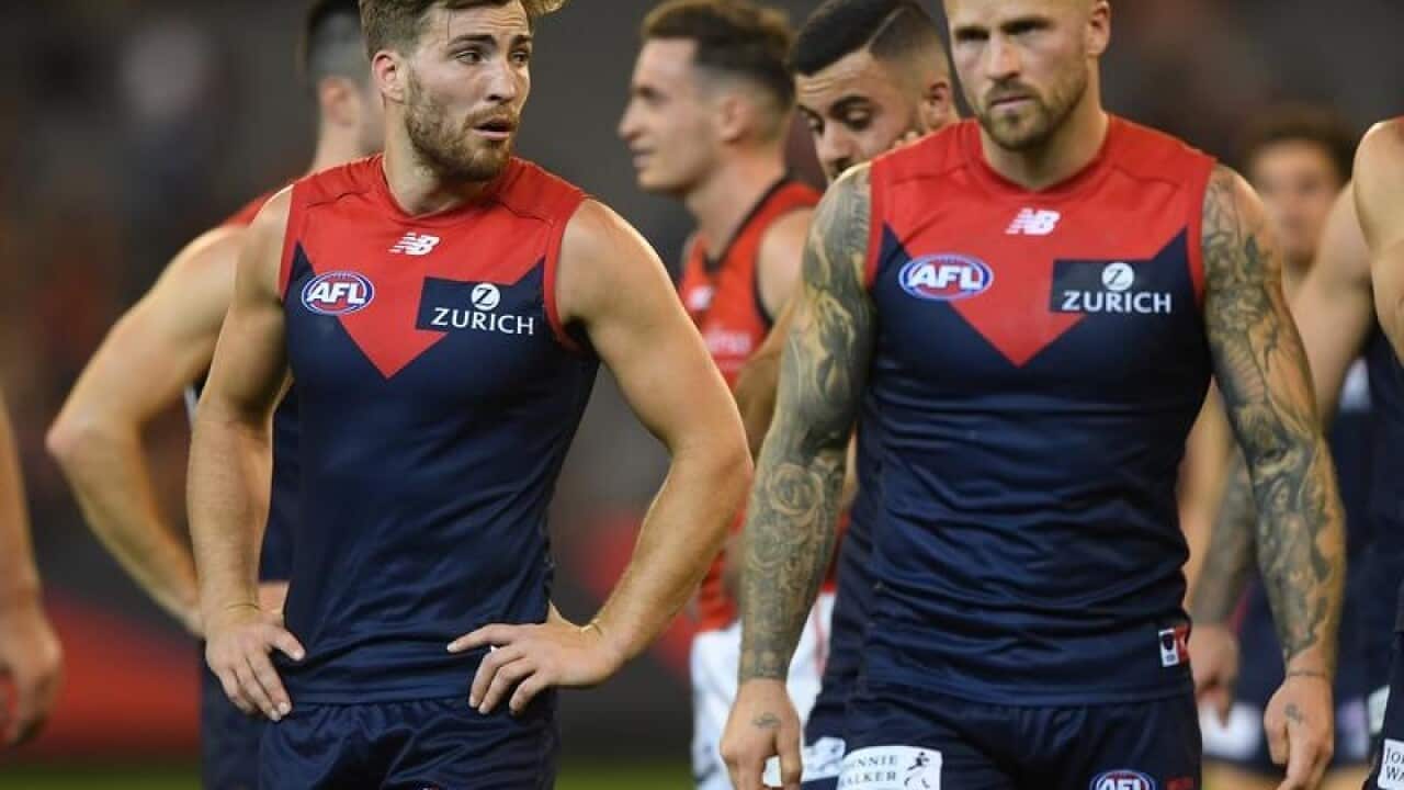 AFL DEMONS BOMBERS VINEY