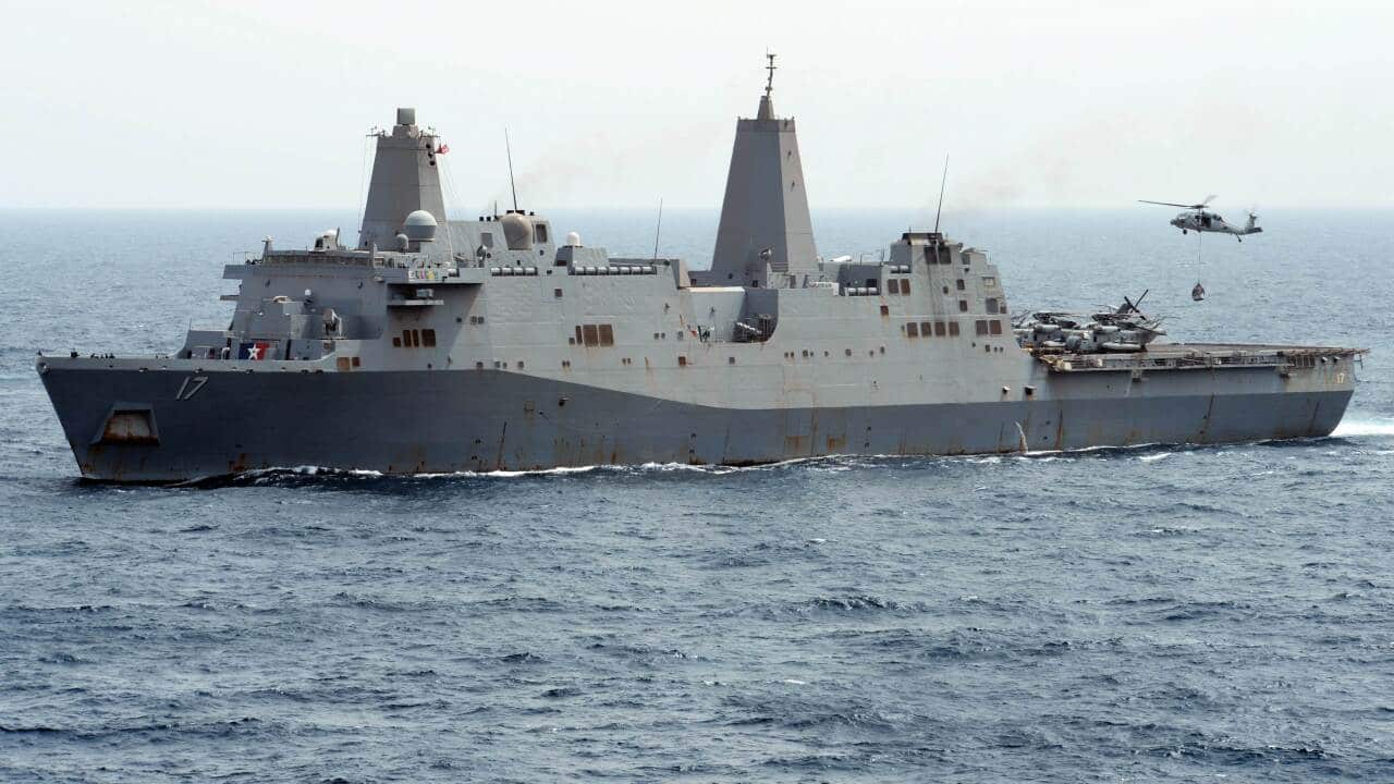 The USS San Antonio, which was reportedly used for interrogation of Anas al-Libi - AAP.jpg