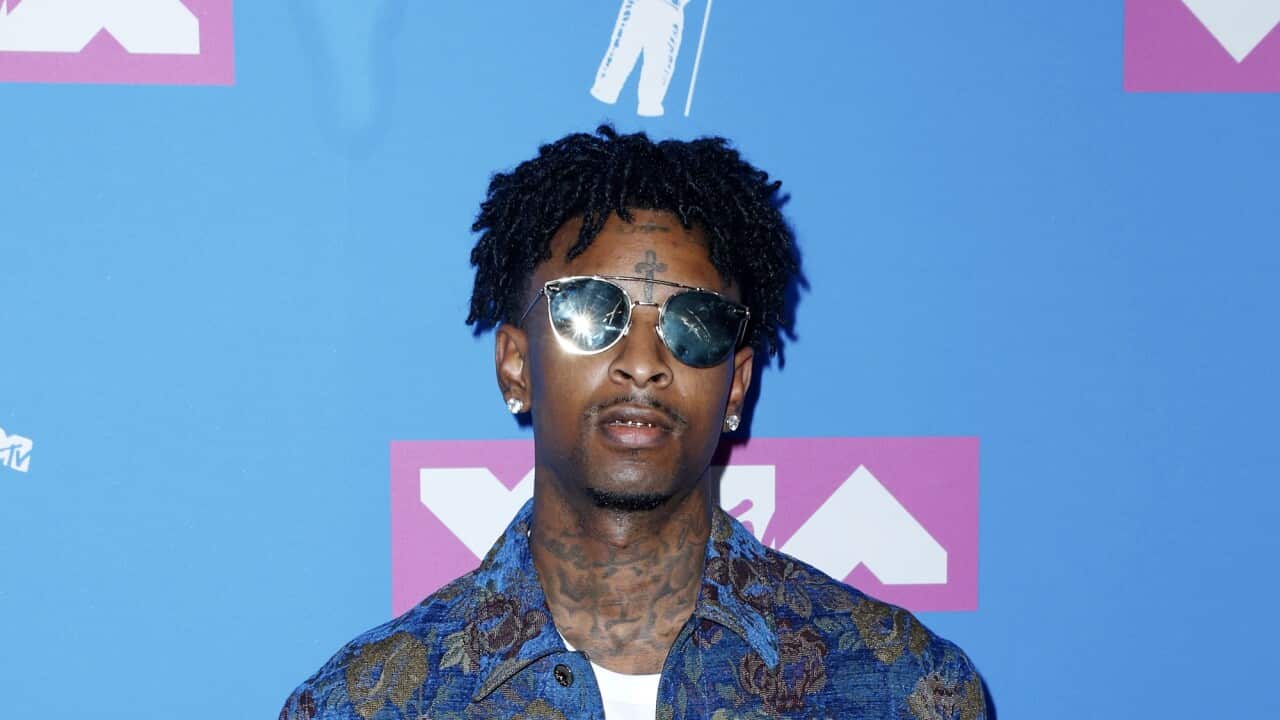 US rapper 21 Savage has been arrested by US immigration officials.