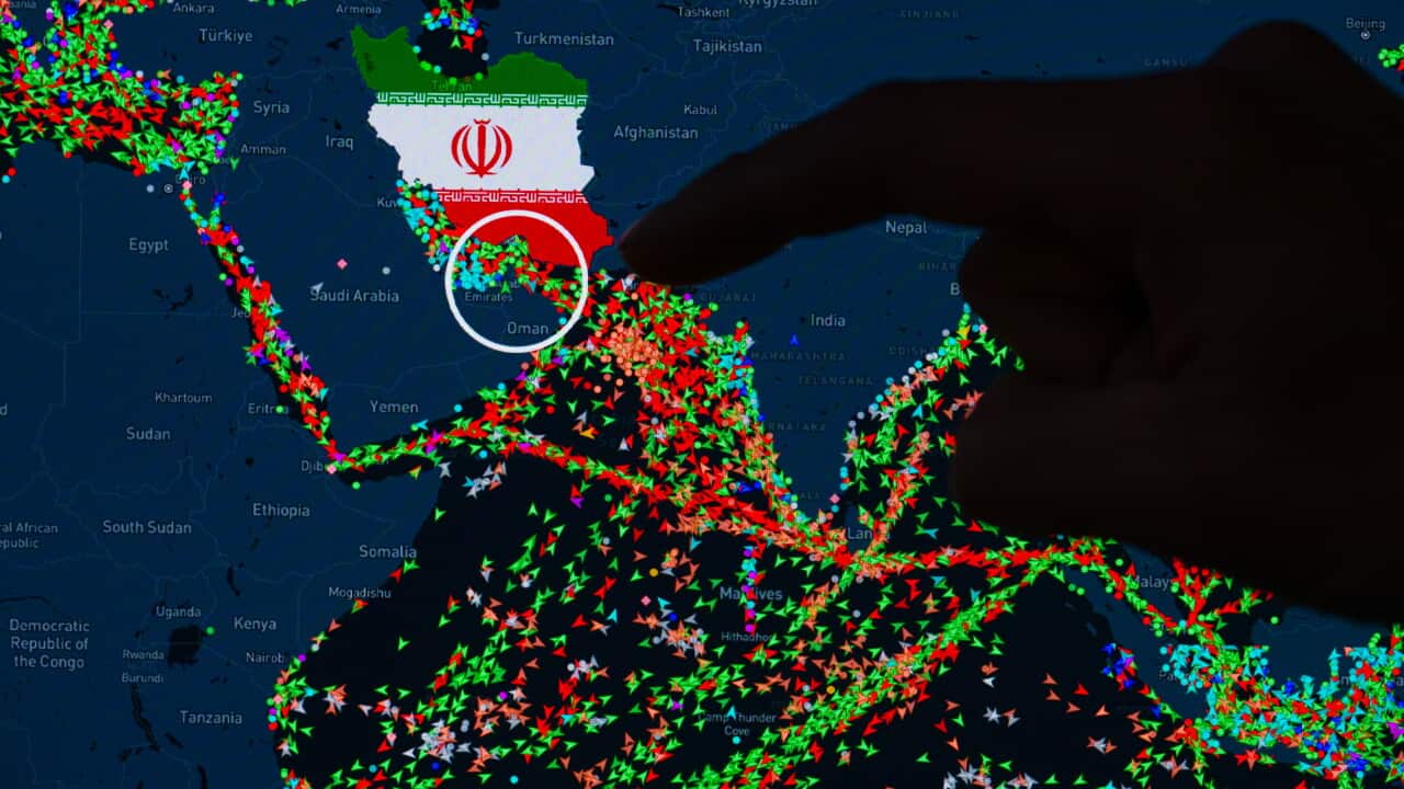 Strait Of Hormuz - US-Iran Conflict - Photo Illustration