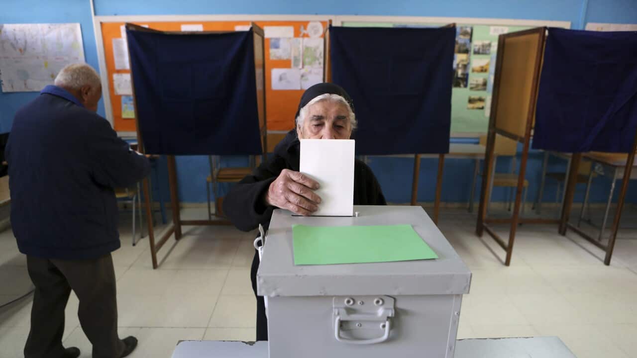 APTOPIX Cyprus Presidential Elections
