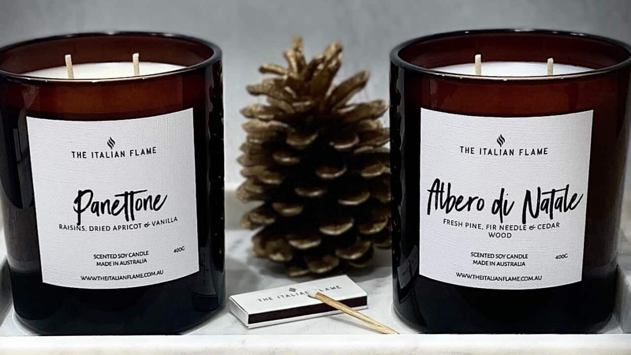 Christmas Candles from The Italian Flame