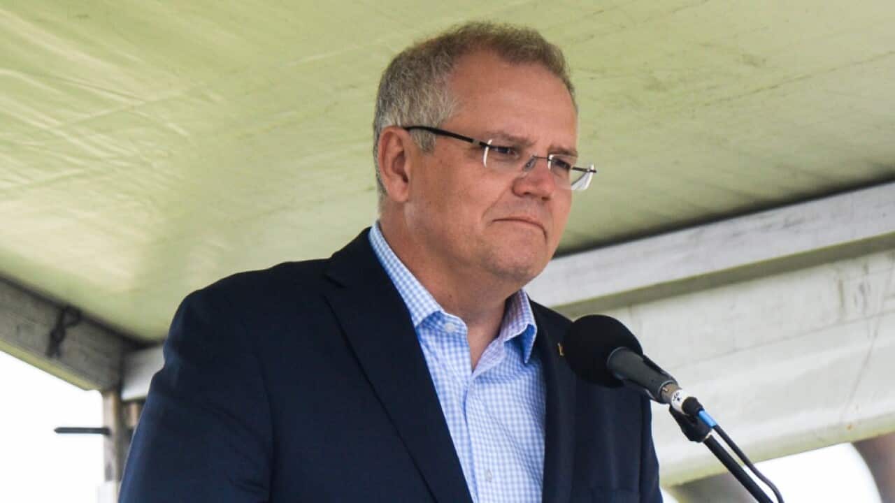 Prime Minister Scott Morrison addresses the 16th Anniversary Commemoration Ceremony in the memory of victims of the 2002 Bali Bombings