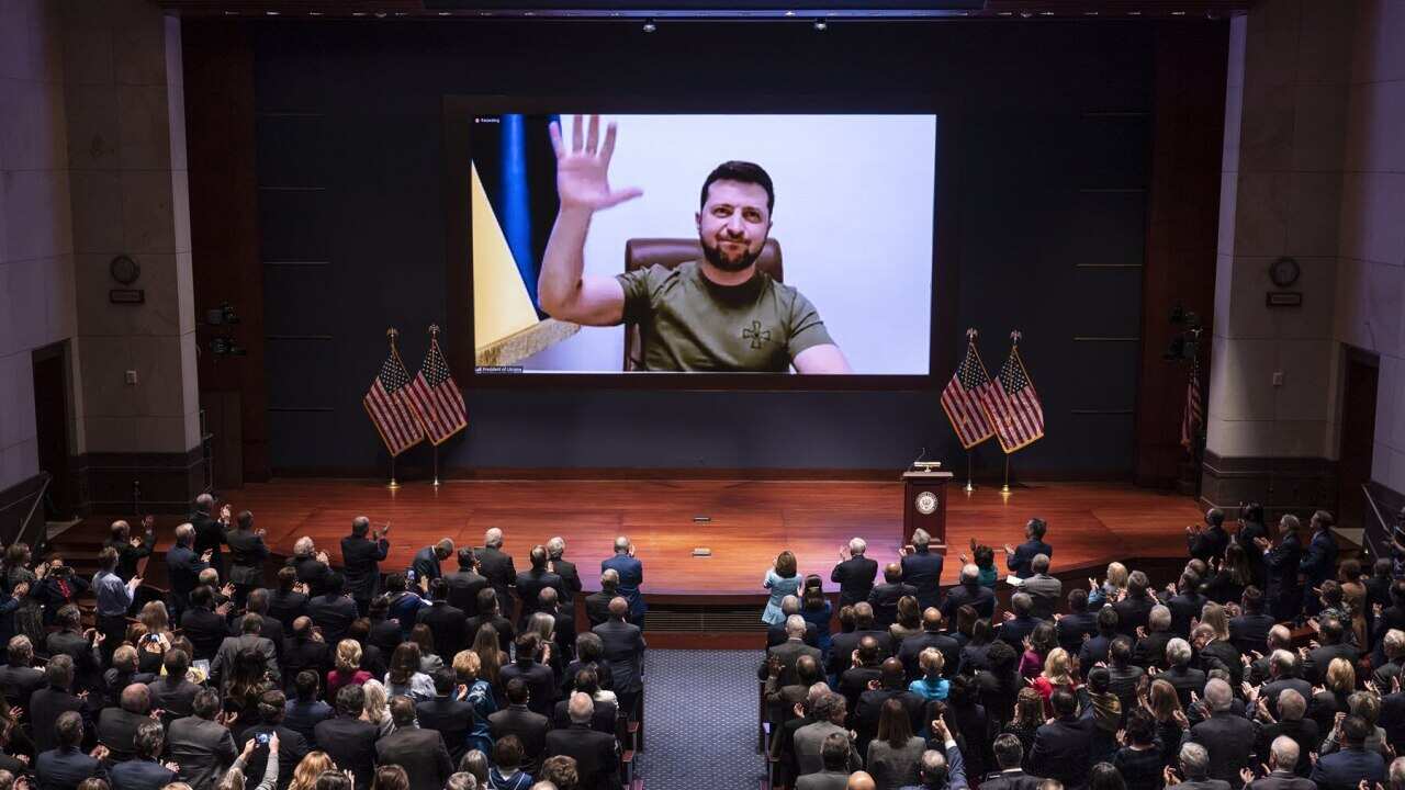 President Zelenskyy speaks to US Congress