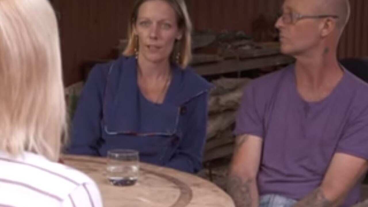 Angela Kiszko and Adrian Strachan