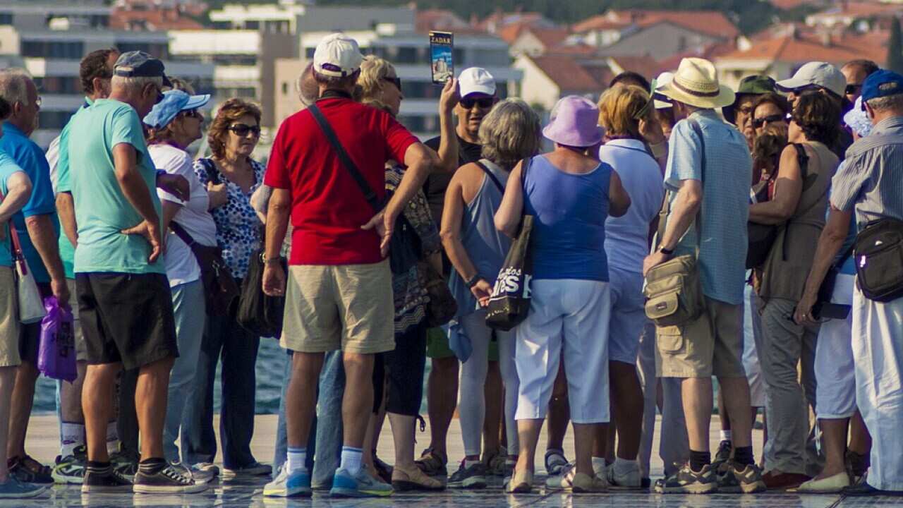 Croatia Tourists