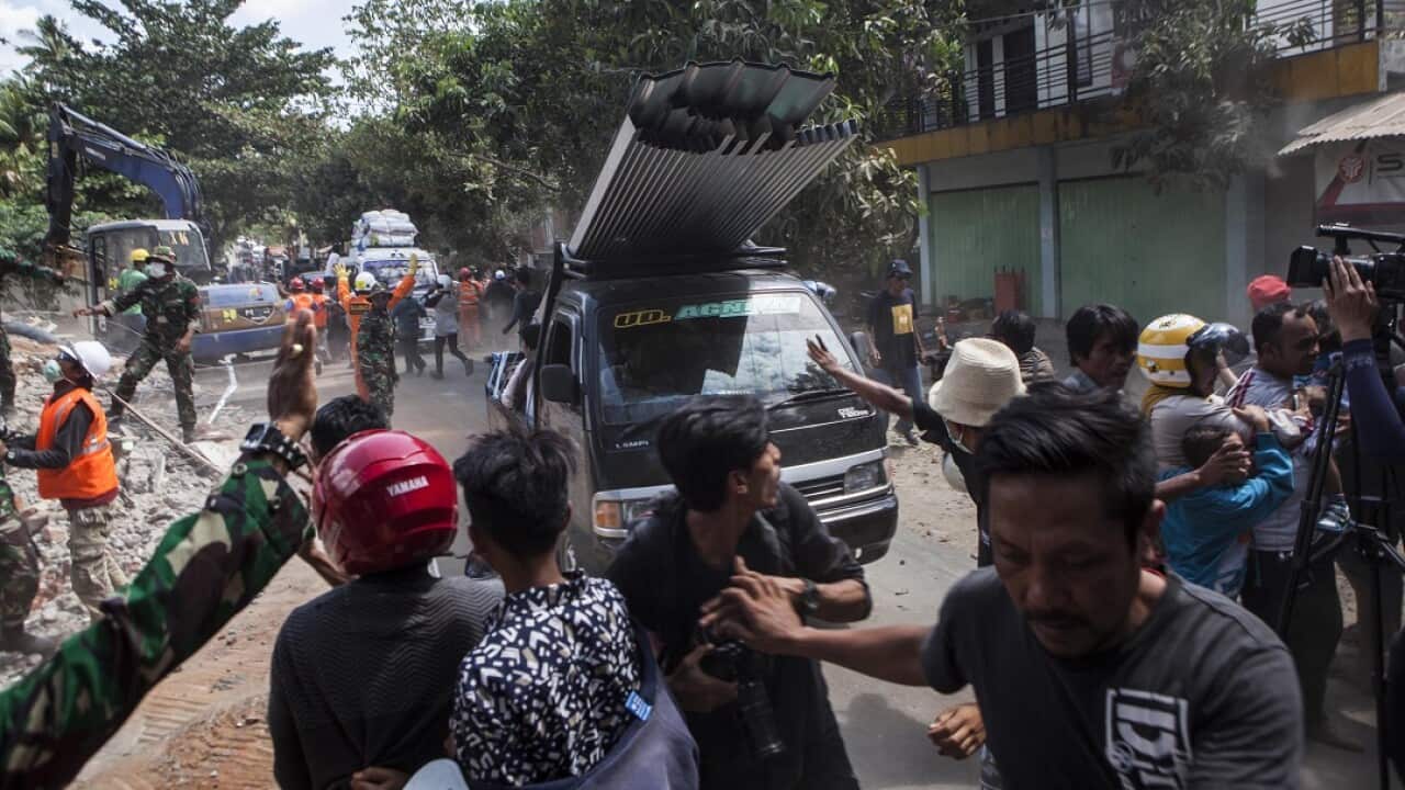 Earthquake Hit Lombok, Indonesia