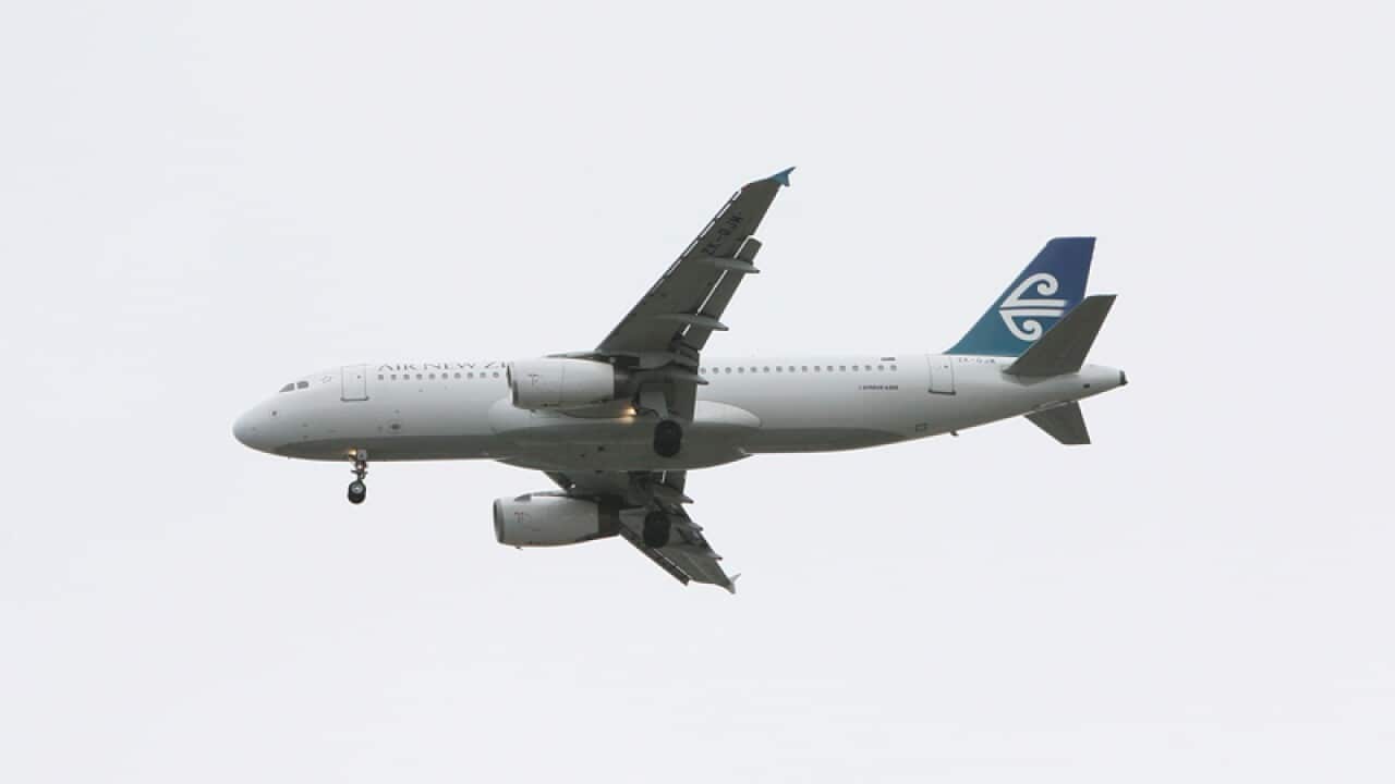 An Air New Zealand plane