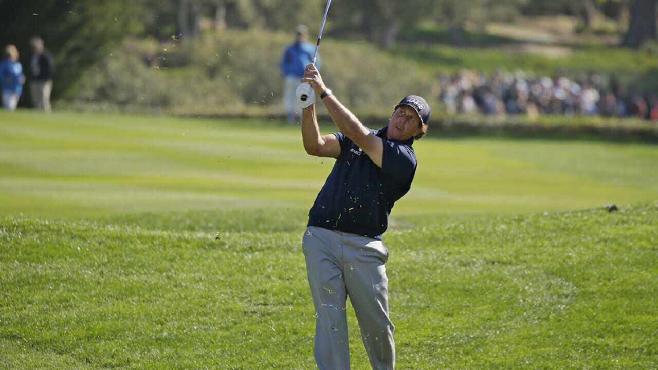 Phil Mickelson, AT&T Pebble Beach National Pro-Am golf tournament