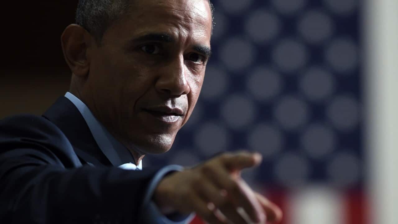 US President Barack Obama