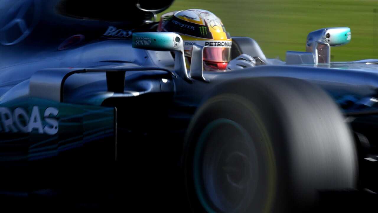 Mercedes AMG Petronas Formula One Team driver Lewis Hamilton
