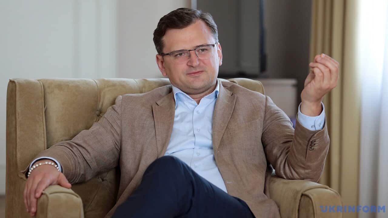 Dmytro Kuleba, Minister of Foreign Affairs of Ukraine.